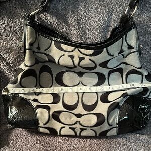 Coach Black and Gray Women's Bag